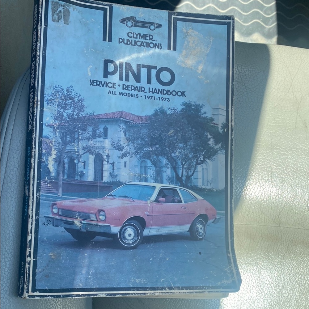 Pinto Service Repair Handbook